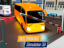 3D игра Парковка автобуса