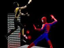 Человек-паук: 3Д драка