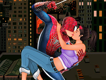 Человек-паук поцелуи