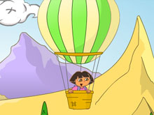 Даша путешествует на воздушном шаре