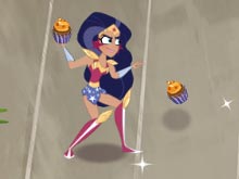 Девушки Супергерои: Битва едой