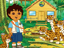 Диего и детеныш ягуара