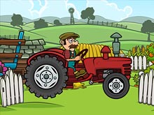 Доставка на тракторе