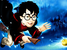 Гарри Поттер онлайн раскраска