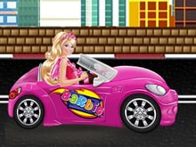 Гонки для девочек: Новая машина Барби