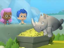 Гуппи и пузырьки: Одинокий носорог