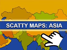Изучаем карту Азии
