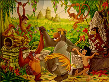 Книга джунглей: Пазлы с Маугли