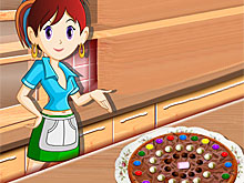 Кухня Сары: Шоколадная пицца