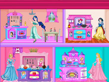 Кукольный домик кухня принцесс Диснея