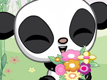 Маленький зоомагазин: Цветы для панды
