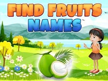 Найдите названия фруктов