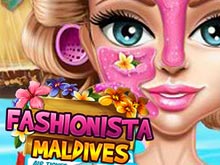 Реальный макияж на Мальдивах
