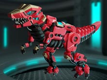 Роботы Динозавры: Сборка Тиранобота