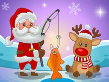 Рождественская рыбалка Санты
