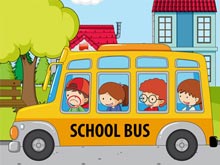 Школьный автобус: Найди отличия