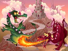 Сказочные драконы: Игра на память