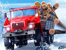 Водитель грузовика: Снежные дороги