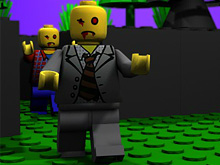 Защита Лего Сити от зомби