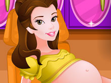 Беременная принцесса Белль