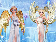 Холодное сердце: Эльза и Анна ангелы