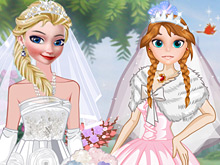 Холодное сердце: Эльза и Анна невесты