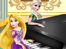 Холодное сердце: Эльза и Рапунцель на конкурсе пианистов