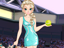 Холодное сердце: Эльза играет в теннис
