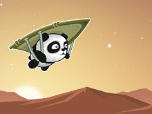 Летящая панда