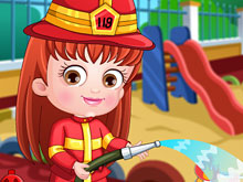 Малышка Хейзел пожарный