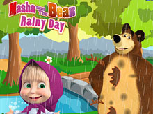 Маша и Медведь: Дождливый день