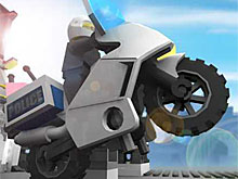 Мотоциклы Лего: Полицейская игра