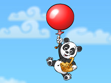 Панда летит
