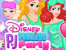 Принцессы Диснея: Уборка перед пижамной вечеринкой