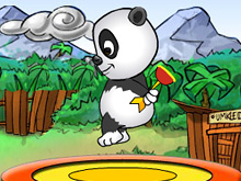 Прыгающая панда